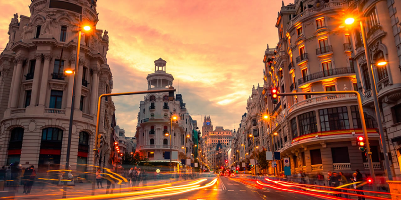 Nos situamos en la calle de atocha